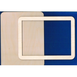 SKLEJKA #3mm Puzzle na podkładce ,  w ramce 21x16cm , puzzle 9szt